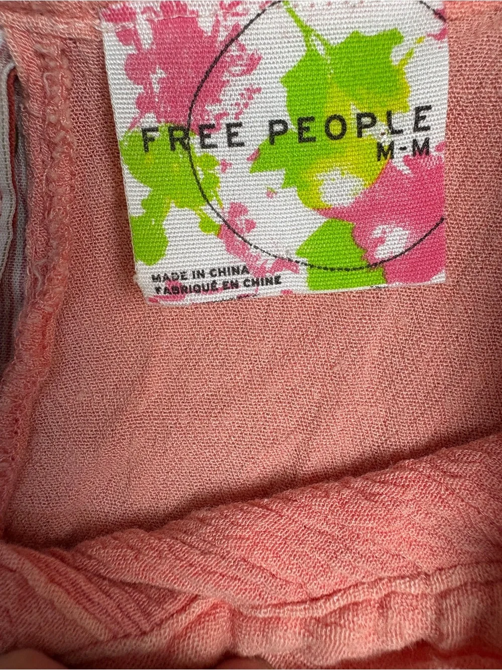 Free People Snap Out Of It Gauzy Tunic Top